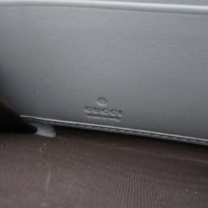 美品 グッチ バンブー 453158 レザー ベージュ ラウンドファスナー長財布 財布 0319【中古】GUCCI