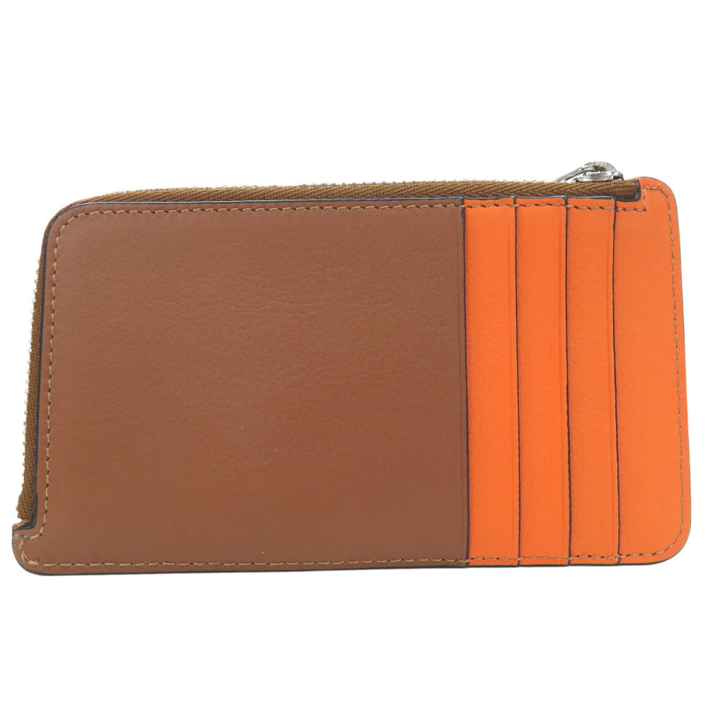 美品 ロエベ カクテル コインカードホルダー Paula’s Ibiza 62208 コインケース レザー マルチカラー 0320【中古】LOEWE