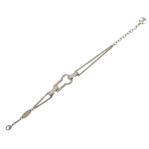 美品 ルイ ヴィトン シングルブレスレット セリュールストラス M68120 メタル ラインストーン シルバー ブレスレット LV 0322【中古】LOUIS VUITTON