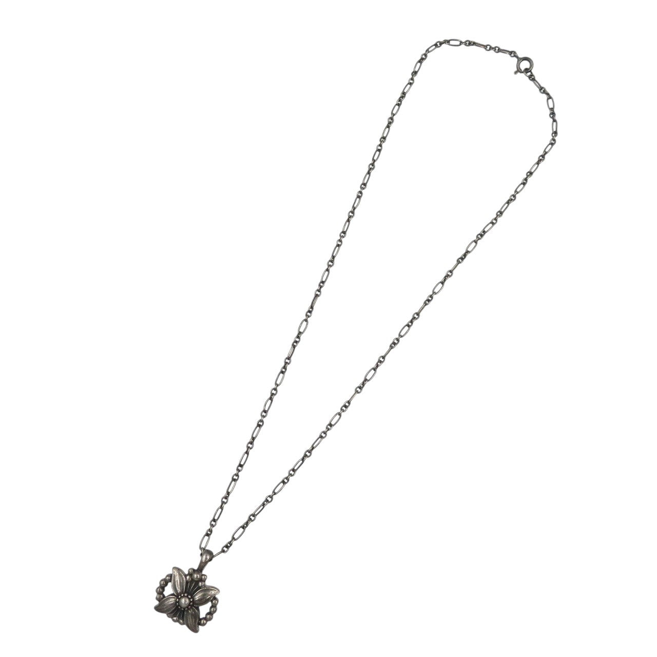 ジョージジェンセン 1998 ペンダントイヤー シルバー925 ネックレス 0329-4【中古】GEORG JENSEN