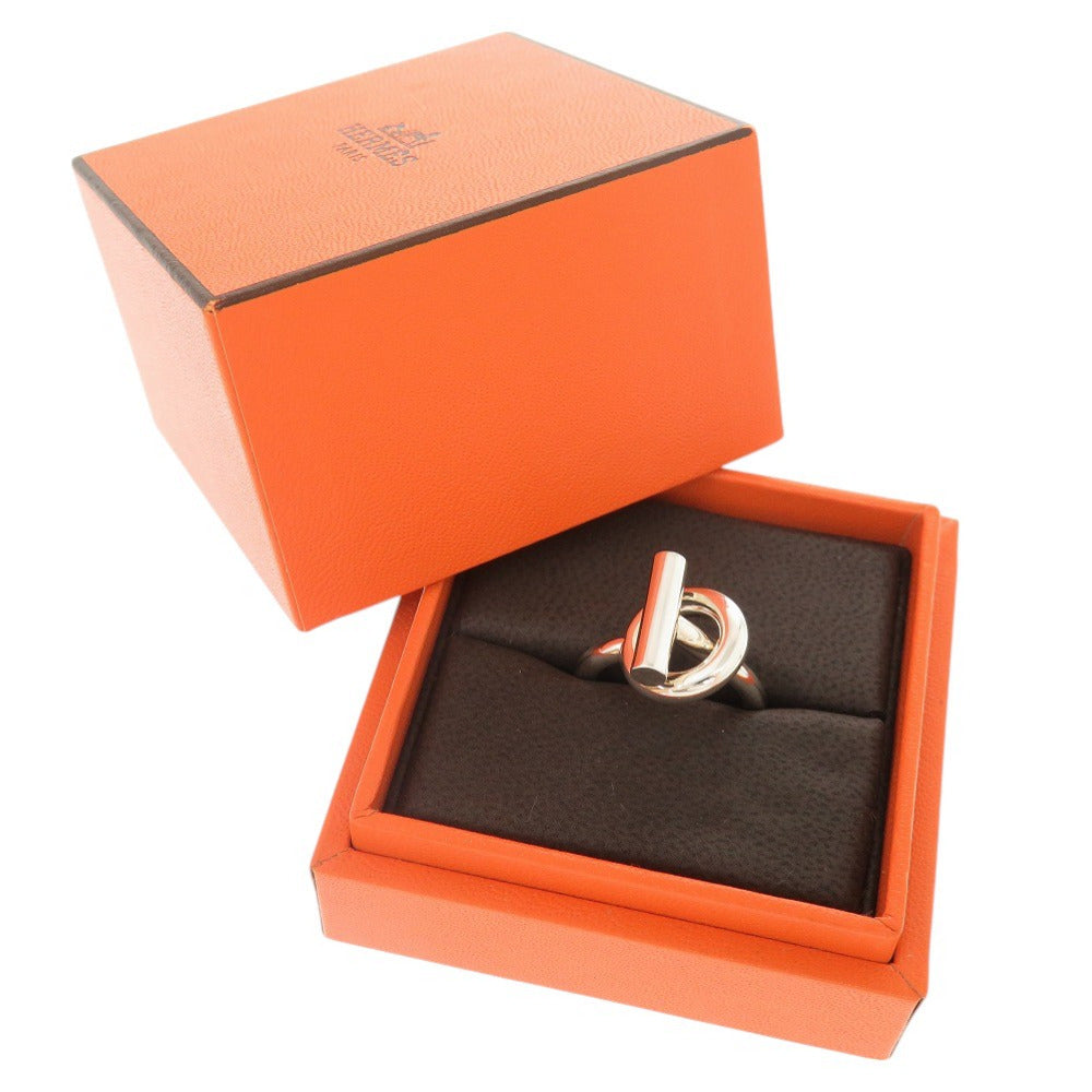 新品同様 エルメス エシャぺ サイズ53(#約11号) シルバー925 リング 指輪 0341【中古】HERMES
