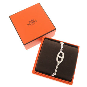 未使用品 エルメス シェーヌダンクル ファランドール SH シルバー925 ブレスレット 0342【中古】HERMES
