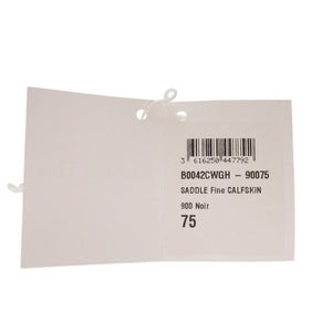 美品 クリスチャンディオール サドル ベルト B0042CWGH サイズ75 ブラック レザー 黒 0381【中古】Christian Dior