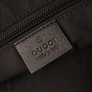 美品 グッチ 122790 GGキャンバス ブラック ショルダーバッグ 黒 0386【中古】GUCCI