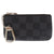 新品同様 ルイ ヴィトン ポシェットクレ ダミエ グラフィット N60155 ブラック コインケース LV 0390【中古】LOUIS VUITTON メンズ