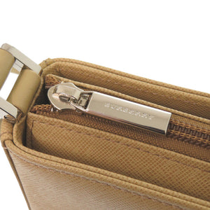 美品 バーバリー レザー ベージュ ショルダーバッグ 0391【中古】BURBERRY