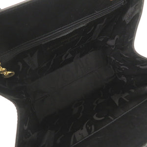 美品 サルヴァトーレフェラガモ ヴァラ BA214178 レザー ブラック ハンドバッグ 黒 0399【中古】Salvatore Ferragamo