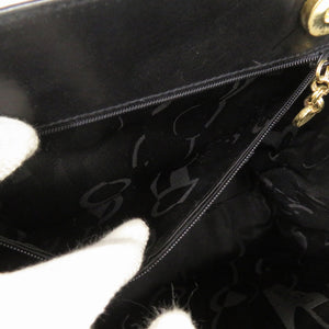 美品 サルヴァトーレフェラガモ ヴァラ BA214178 レザー ブラック ハンドバッグ 黒 0399【中古】Salvatore Ferragamo