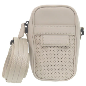 美品 ボッテガヴェネタ レッジェーロ レザー アイボリー ショルダーバッグ 白 0413【中古】BOTTEGAVENETA