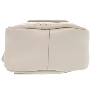 美品 ボッテガヴェネタ レッジェーロ レザー アイボリー ショルダーバッグ 白 0413【中古】BOTTEGAVENETA