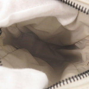 美品 ボッテガヴェネタ レッジェーロ レザー アイボリー ショルダーバッグ 白 0413【中古】BOTTEGAVENETA