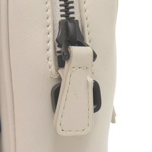 美品 ボッテガヴェネタ レッジェーロ レザー アイボリー ショルダーバッグ 白 0413【中古】BOTTEGAVENETA
