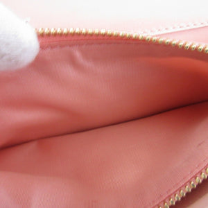 新品同様 サルヴァトーレ フェラガモ ガンチーニ レザー ブラック 黒 ピンク 2つ折り長財布 財布 0438【中古】Salvatore