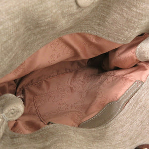 新品同様 ステラマッカートニー ファラベラ ミニ 371223 WP0089 ポリエステル コットン ベージュ 2wayハンドバッグ 0452【中古】Stella McCartney