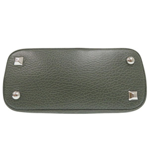 美品 メゾン マルジェラ 2WAY 5AC マイクロ ショルダーバッグ レザー グリーン 0466【中古】Maison Margiela