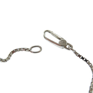 美品 グッチ オープンクロス ネックレス 925 十字架 ロザリオ ネックレス シルバー925 シルバー 0470【中古】GUCCI