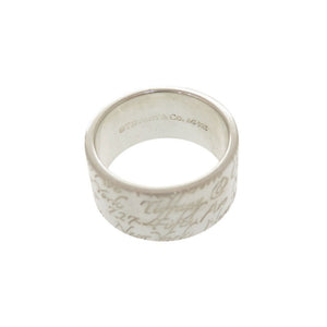 美品 ティファニー ノーツ シルバー925 約14号 リング 指輪 0477【中古】TIFFANY&Co.