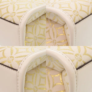 未使用 マイケルコース 2WAY ミレラ メタリックジャガード クリーム ハンドバッグ 0485【中古】Michael Kors