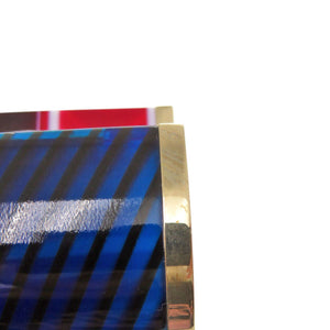 クリスチャンディオール D-Jungle Pop スケルトン 蝶 バングル プラスチック レッド ブレスレット 0486【中古】Christian Dior