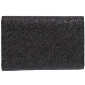 美品 ブルガリ 6連 レザー ブラック キーケース 黒 0490【中古】BVLGARI