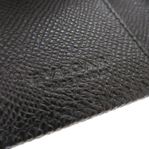 美品 ブルガリ 6連 レザー ブラック キーケース 黒 0490【中古】BVLGARI