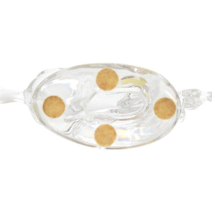 新品同様 バカラ 馬 クリスタル クリア オブジェ 0492【中古】Baccarat