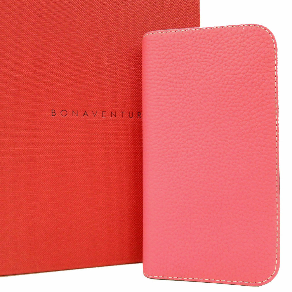 新品同様 ボナベンチュラ iPhone 15Pro 手帳型 ダイアリーケース アイフォンケース SN.0010173280 BODTR15P-AP 携帯 スマホアクセサリー レザー アザレ 0595【中古】BONAVENTURA