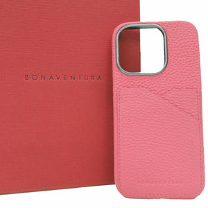 美品 ボナベンチュラ iPhone 15Pro バックカバーケース アイフォンケース SN.0010013275 BPCT15P-AP 携帯 スマホアクセサリー レザー アザレ 0597【中古】BONAVENTUR