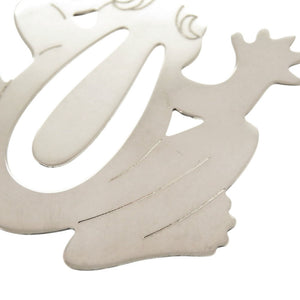 美品 ティファニー カエル シルバー925 ブックマーク しおり 0598【中古】TIFFANY&Co.