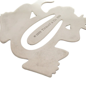 美品 ティファニー カエル シルバー925 ブックマーク しおり 0598【中古】TIFFANY&Co.