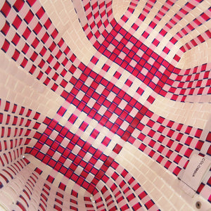 美品 マルニ バスケットバッグ ポリプロピレン レッド/ホワイト トートバッグ 赤 白 0607【中古】MARNI