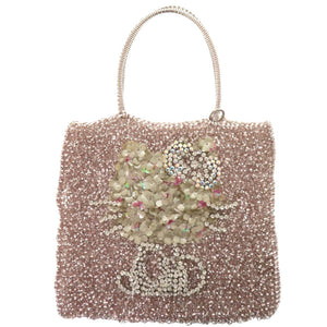 美品 アンテプリマ ハローキティ ワイヤーバッグ ワイヤー ピンク ハンドバッグ 0611【中古】ANTEPRIMA