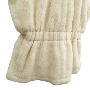 新品同様 マックスマーラ テディベア ケープ 23473607336 SM ポンチョ アルパカ ホワイト 0618【中古】MAX MARA