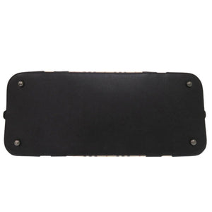 新品同様 バーバリー ミニボストンバッグ ハンドバッグ キャンバス レザー ノバチェック 0622【中古】BURBERRY