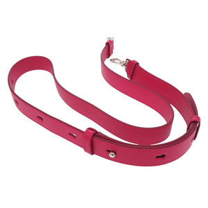 新品同様 トッズ レザー ピンク シルバー ショルダーストラップ 0624【中古】TOD’S