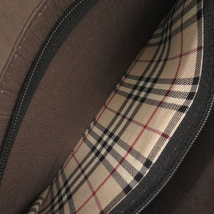 美品 バーバリー レザー ブラック ショルダーバッグ 黒 0633【中古】BURBERRY