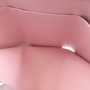 新品同様 ボナベンチュラ スモールウォレット レザー ピンク 財布 0656【中古】BONAVENTURA