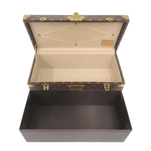 美品 ルイ ヴィトン マル フルール フラワートランク M41504 モノグラムキャンバス ブラウン LV 0669【中古】LOUIS VUITTON