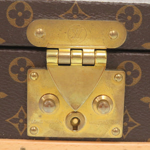 美品 ルイ ヴィトン マル フルール フラワートランク M41504 モノグラムキャンバス ブラウン LV 0669【中古】LOUIS VUITTON