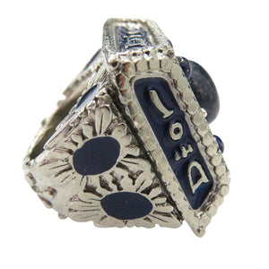 美品 クリスチャンディオール ラピスラズリ ヴィンテージ リング 指輪 天然石 金属 約12号 ユニセックス ブルー 0709【中古】Christian Dior