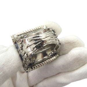 美品 クリスチャンディオール ラピスラズリ ヴィンテージ リング 指輪 天然石 金属 約12号 ユニセックス ブルー 0709【中古】Christian Dior