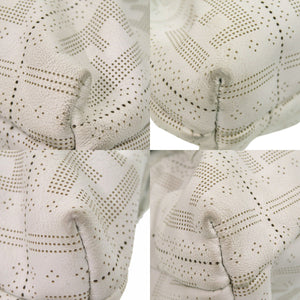 美品 フェンディ ズッカ ワンショルダー 8BR445 ハンドバッグ レザー ホワイト 0711【中古】FENDI