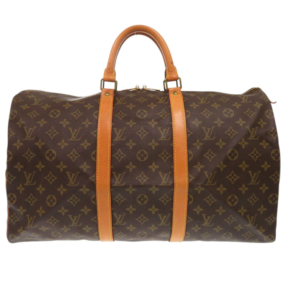 ルイ ヴィトン キーポル50 モノグラム M41426 ボストンバッグ LV 0730【中古】LOUIS VUITTON