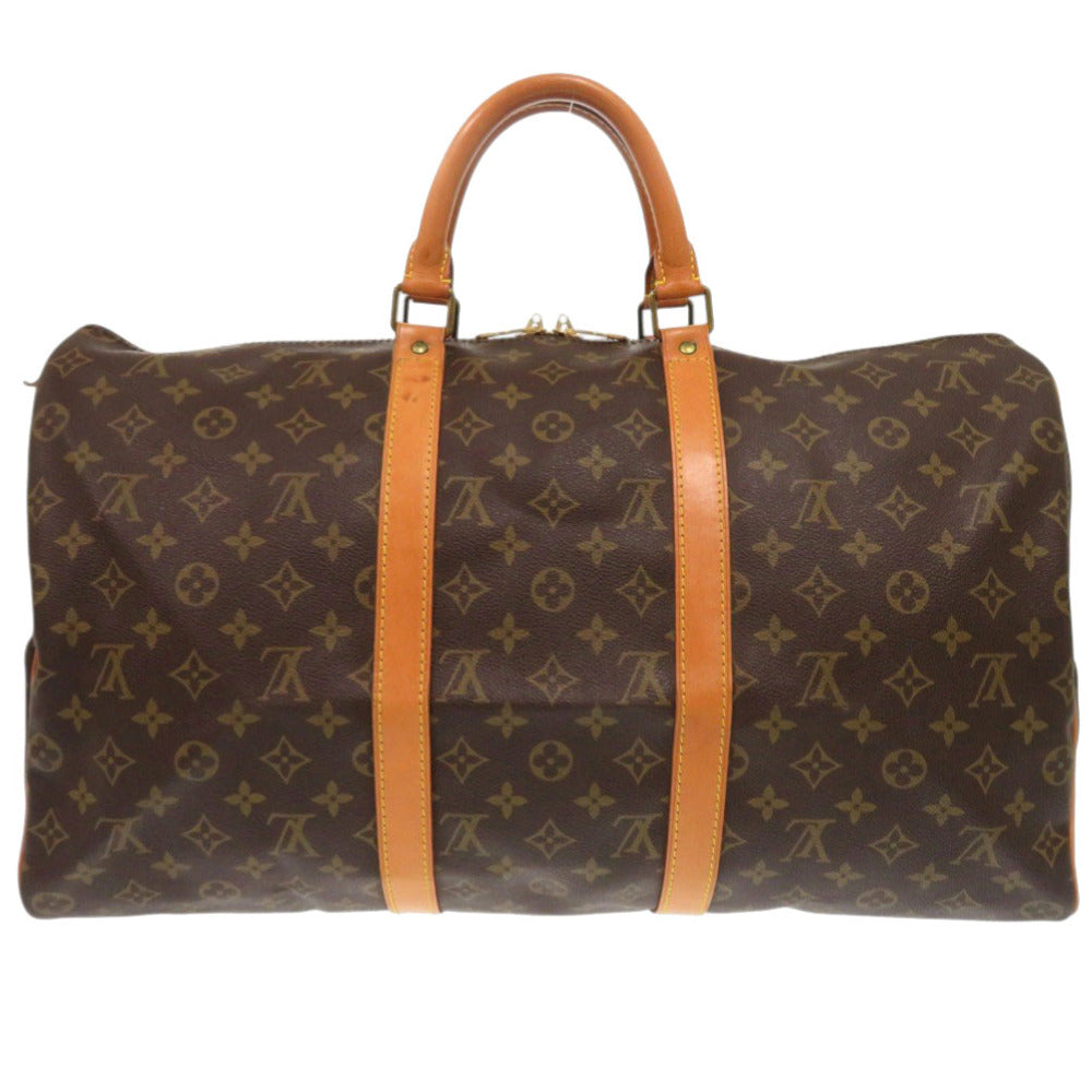 ルイ ヴィトン キーポル50 モノグラム M41426 ボストンバッグ LV 0730【中古】LOUIS VUITTON