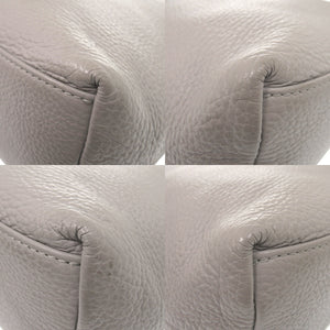 美品 ジミーチュウ スタースタッズ レザー グレー 2way トートバッグ 0739【中古】JIMMY CHOO