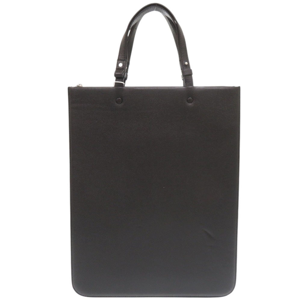 美品 メゾン マルジェラ 4ステッチ S55WC0125 レザー ブラック トートバッグ 黒 0748【中古】Maison Margiela