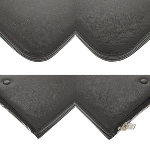 美品 メゾン マルジェラ 4ステッチ S55WC0125 レザー ブラック トートバッグ 黒 0748【中古】Maison Margiela