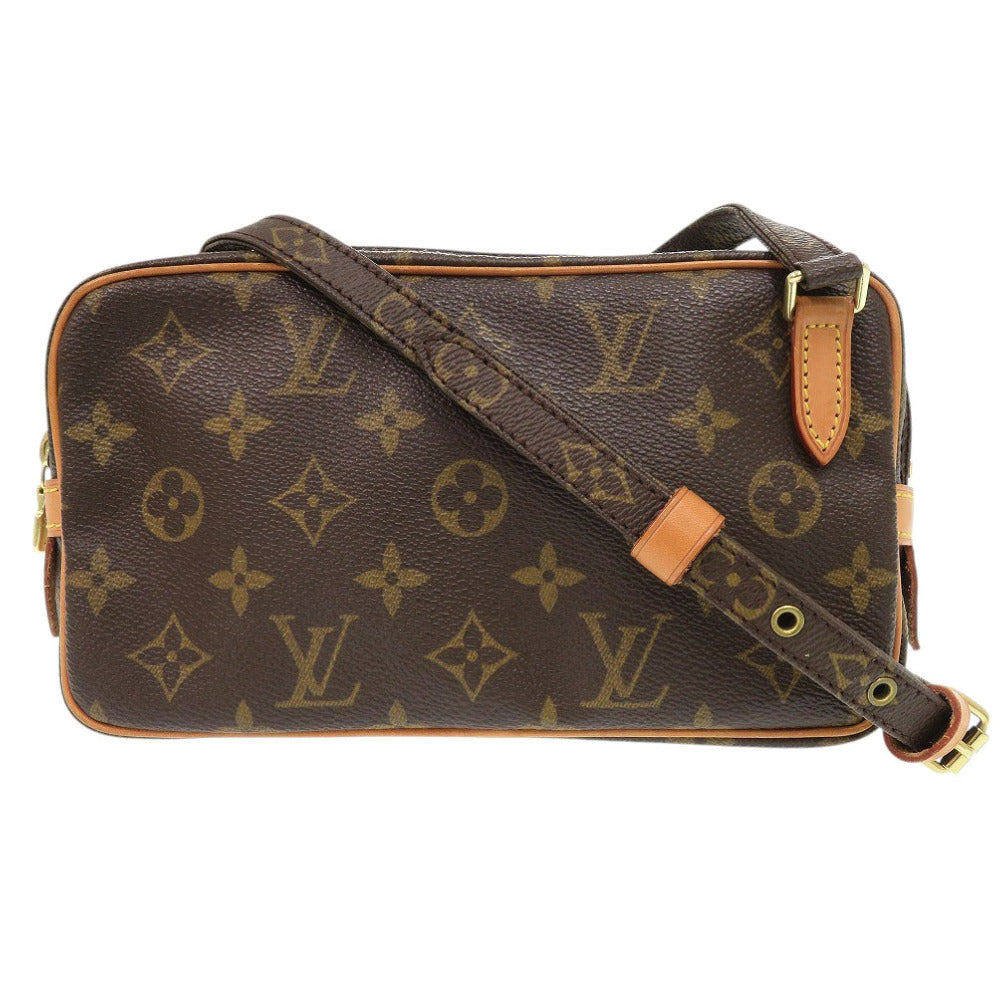 美品 ルイ ヴィトン マルリーバンドリエール モノグラム M51828 ショルダーバッグ LV 0749【中古】LOUIS VUITTON