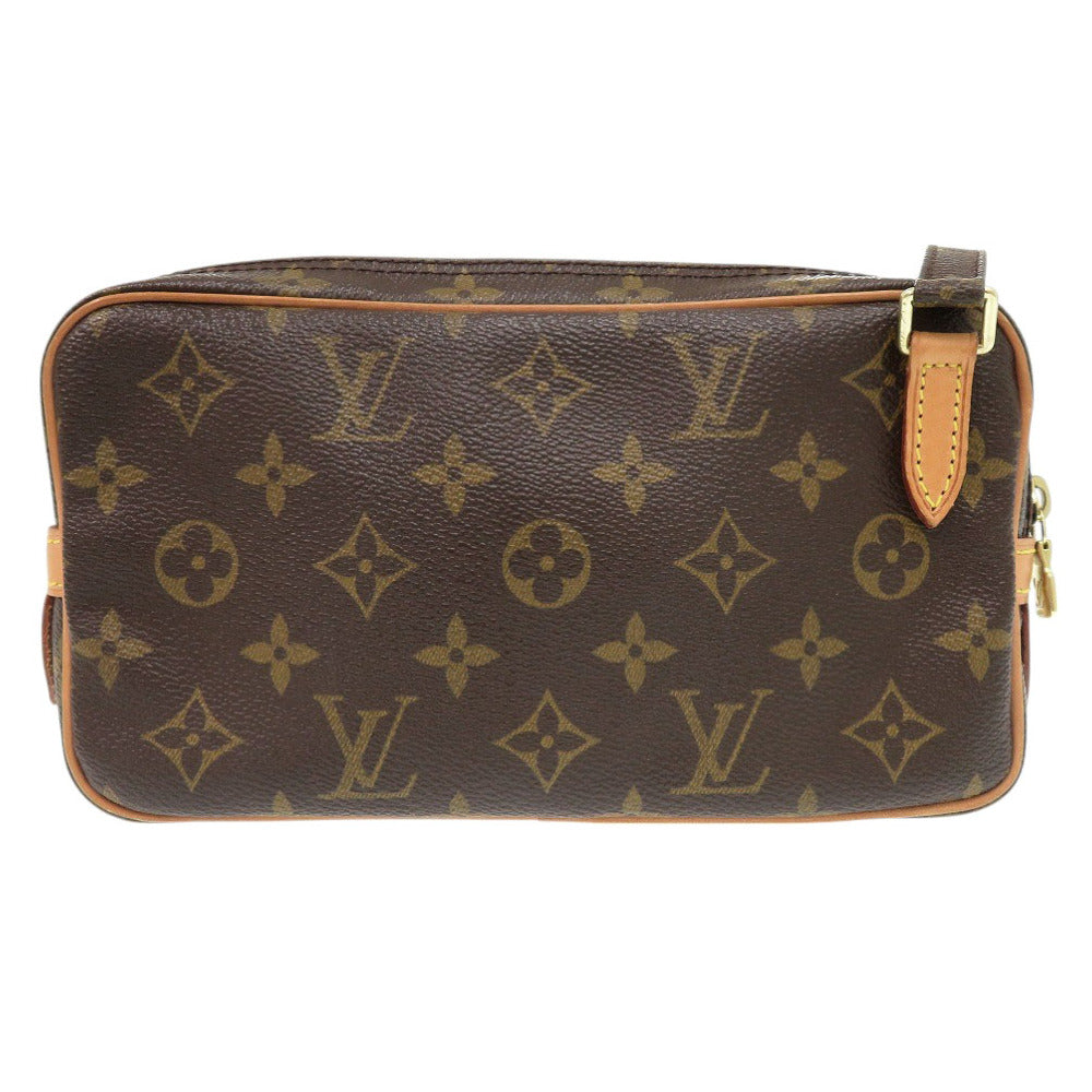 美品 ルイ ヴィトン マルリーバンドリエール モノグラム M51828 ショルダーバッグ LV 0749【中古】LOUIS VUITTON
