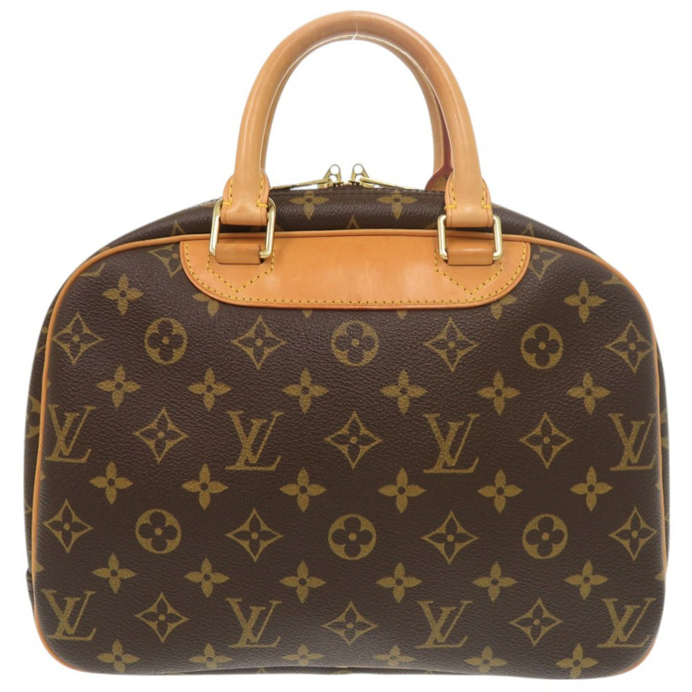 美品 ルイ ヴィトン トゥルーヴィル モノグラム M42228 ブラウン ハンドバッグ LV 0750【中古】LOUIS VUITTON